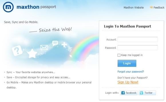 maxthon nettleser