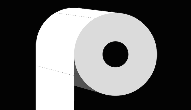 papir toalett