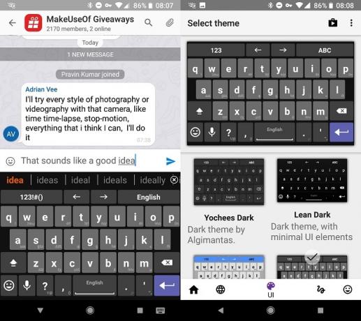 beste gratis åpen kildekode android tastaturer