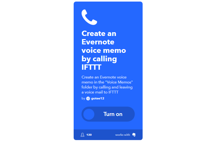 Den ultimate IFTTT-guiden: Bruk nettets kraftigste verktøy som en proff 24IFTTT EvernotteVoiceMemos