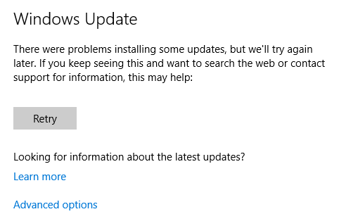 Windows Update-problemer