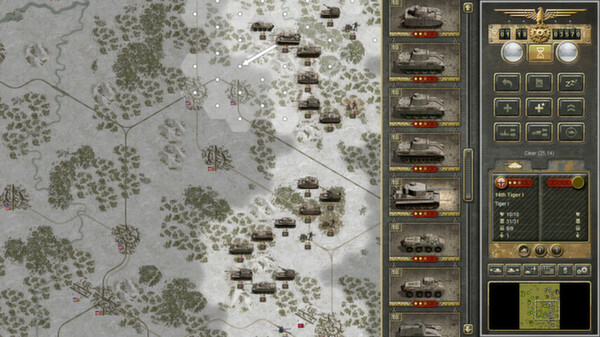 Panzer Corps WWII strategispill