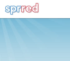 Sprred - Enkel bloggplattform for teknologisk utfordret sprred-logo