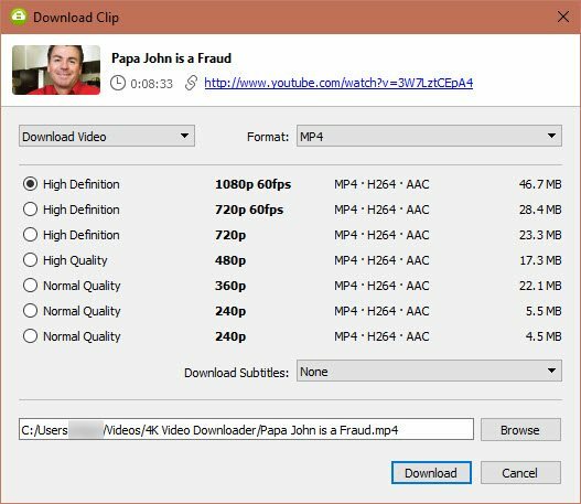 4K Video Downloader Last ned YouTube spillelister, kanaler og mer 4K Video Downloader Last ned video