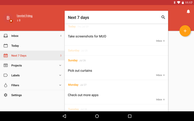 AndroidRememberThings-Todoist