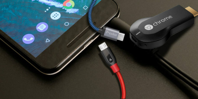 USB-kabel for Android-filhåndtering