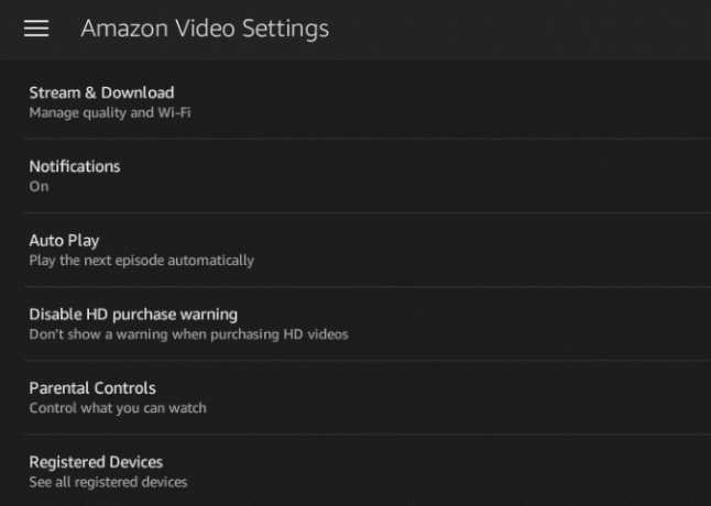 Din uoffisielle Amazon Fire Tablet Manual, muo android amazon, bekrefter videoinnstillinger