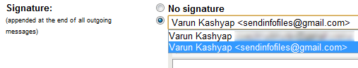 signaturer i gmail