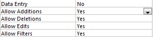 Få tilgang til eiendomsvinduet 2013