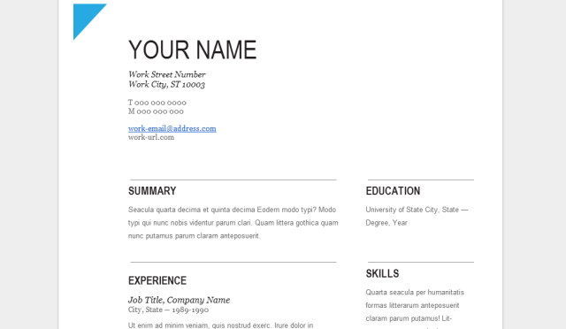 Google-Docs-Maler-At-Work-Resume