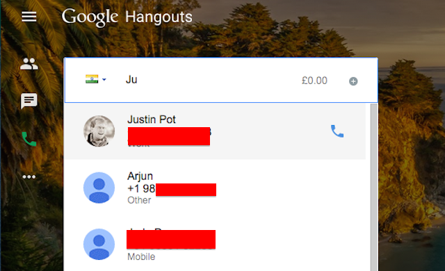 Hangouts-talesamtaler