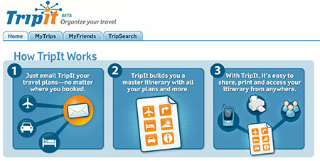 TripIt - Intelligent reiseplanlegger