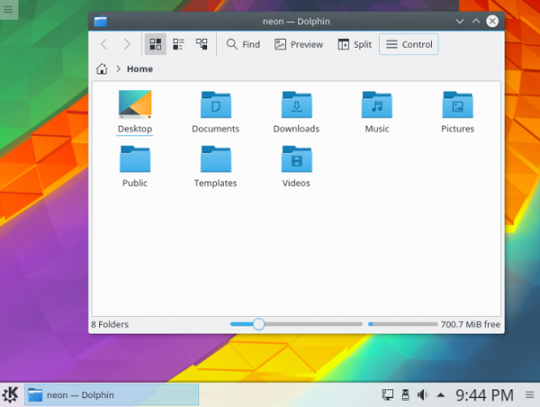 kde forklarte desktop