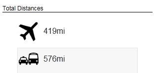 Bing-kart - planleggingen av bilturene dine ble mye enklere. Egentlig. totaldistances