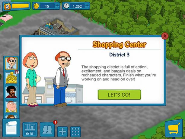 Family Guy: The Quest for Stuff - Essential Fan Service eller Free To Play Lunacy? distrikter