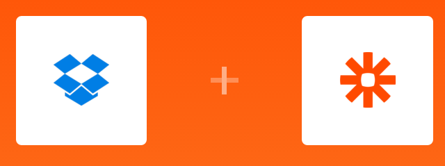 Zapier og Dropbox