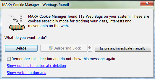 Ta kontroll over Internett-sporene dine med MAXA Cookie Manager maxa4