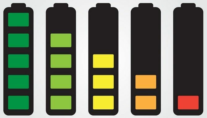 Batteriet som går raskt ut, kan være tegn på ukalibrert batteri