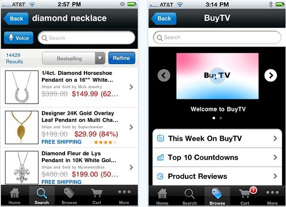 apper for iphone shopping