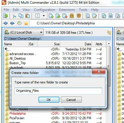 Prøv Multi Commander som en avansert filutforsker Alternativ multicommander10