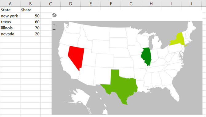 behagelige regneark microsoft excel geografisk varmekart