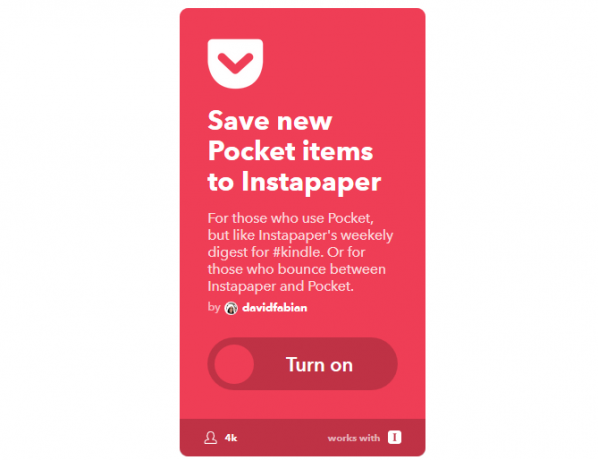 Den ultimate IFTTT-guiden: Bruk nettets kraftigste verktøy som en Pro 62IFTT PocketToInstapaper