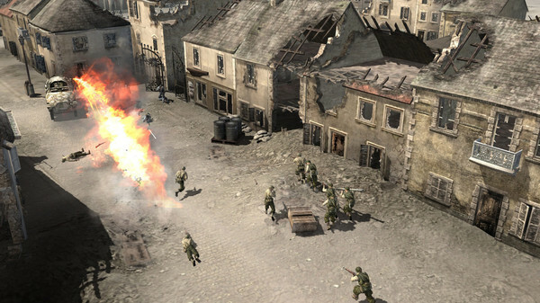 Company of Heroes WW2 RTS strategispill