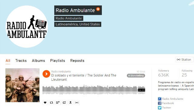 Radio Ambulante Podcast på SoundCloud