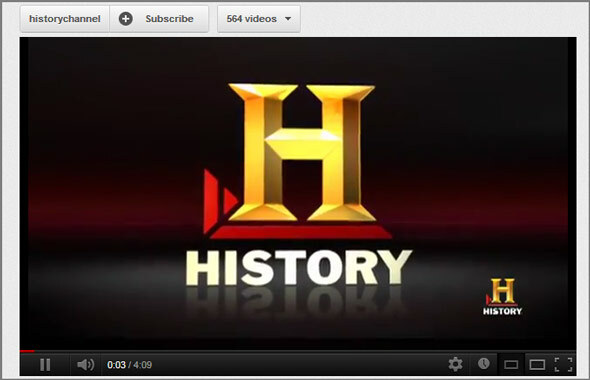 youtube historikkanal