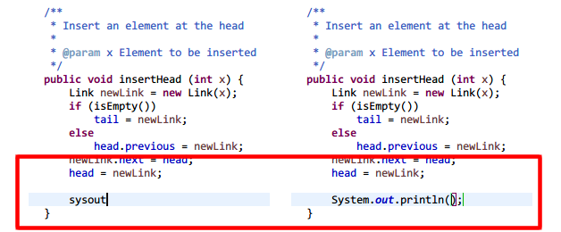 8 Eclipse tastatursnarveier viktig for nybegynnere java eclipse tips sysout