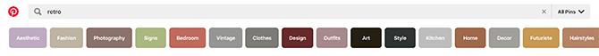 Hva er Pinterest Search Bar