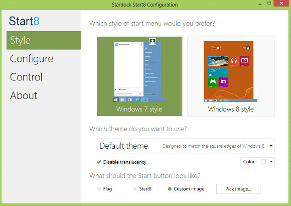 startmeny for windows 8