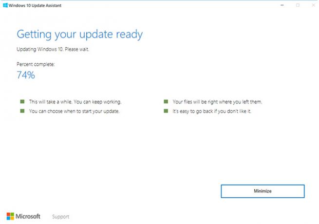 Hvordan manuelt laste ned Windows 10 April 2018 Update Windows 10 Update Download