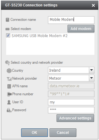 hvordan du bruker mobiltelefon som modem