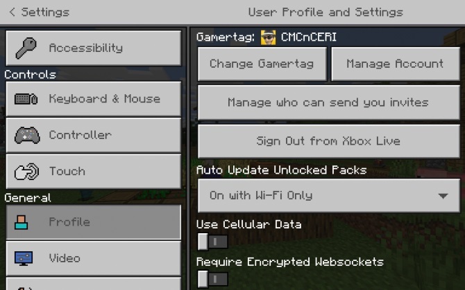 Innstillinger for Tweak Minecraft-meldinger for en tryggere opplevelse