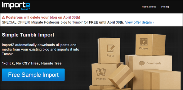 Din siste minutt-guide for å eksportere din posterøse blogg før den slås av for alltid startsiden for Import2