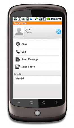 bruker for Android-telefon