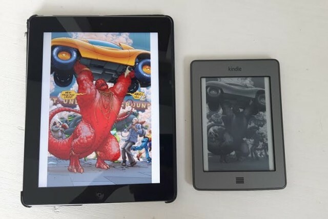 iPad og Kindle sammenlignet