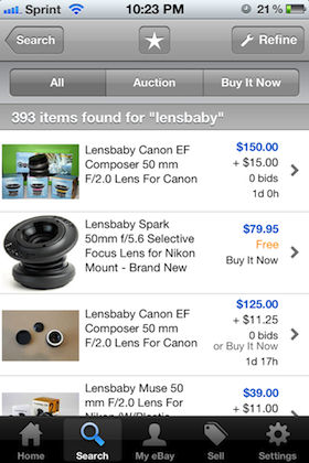 apper for iphone shopping