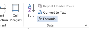 Slik legger du raskt opp rader i en tabell i Microsoft Word-ordformel