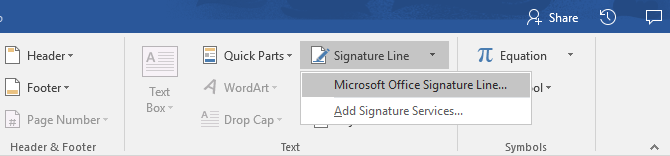 Hvordan lage profesjonelle rapporter og dokumenter i Microsoft Word Signature Line