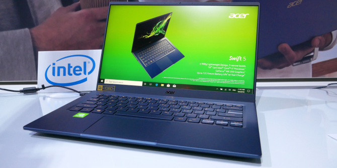 Acer Swift 5 oppdatert 2019-modell med mer batterilevetid