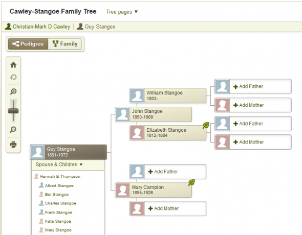 Undersøk ditt slektstre Online Family Tree image1