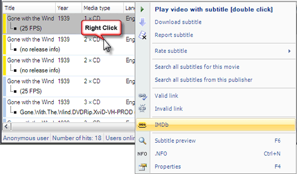 SubtitleRightClick