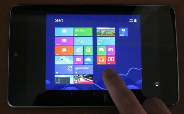 test windows 8 på androidtablett