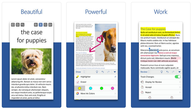 6 Nye Microsoft Office-funksjoner på iOS å vite om word ios 670x380