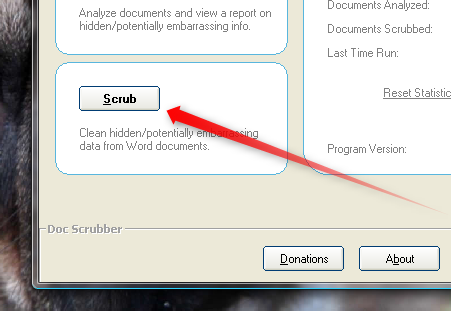 Hvordan skrubbe metadata fra Word Documents [Windows] docscrubber scrub