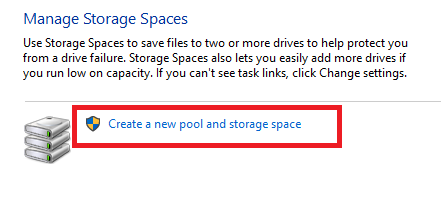 windows 10 drive pool