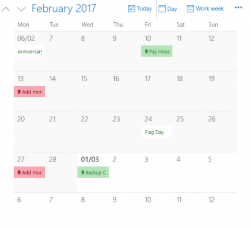 Lader din Windows 10-kalender med denne guiden windows kalender-app månedlig visning 549x500