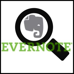 evernote søkefunksjon